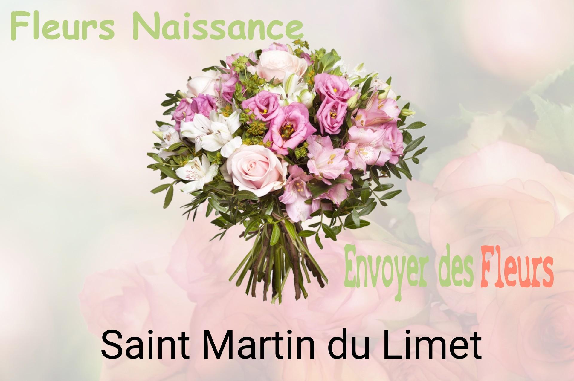 Bouquet de fleurs de naissance livré à Saint-Martin-du-Limet